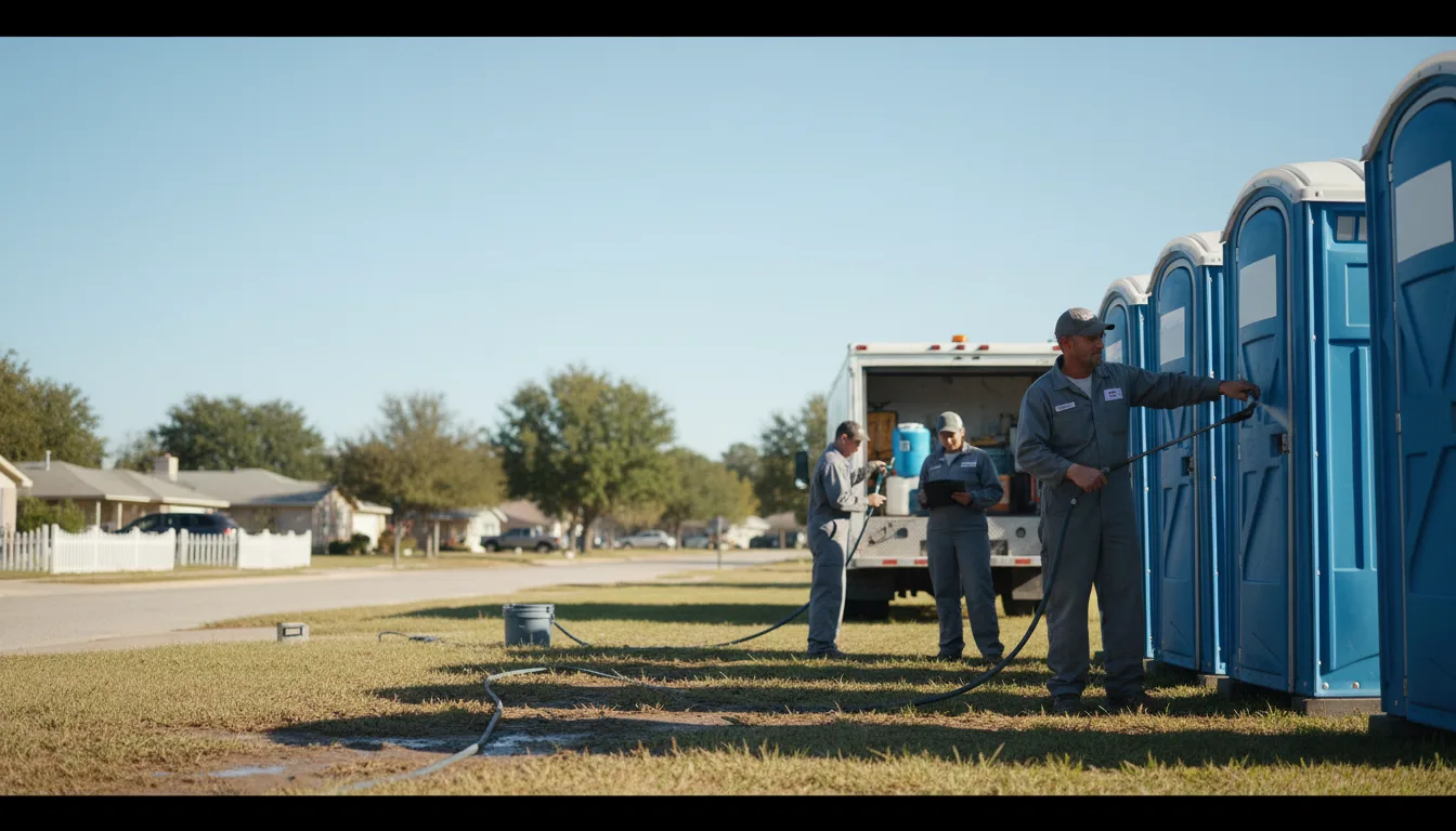 Long-Term Portable Toilet Rental in Kirby, OH near me